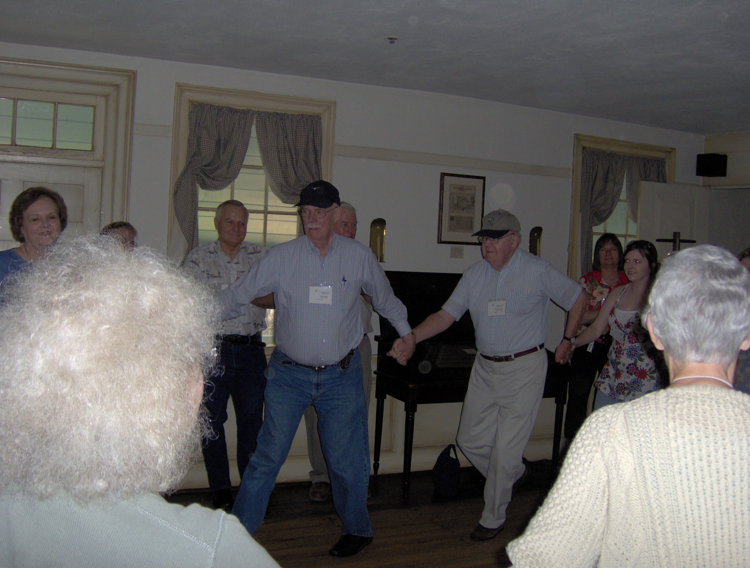 2007 OFHS Meeting Charlottesville, VA (OFHS members dancing at the Michie Tavern