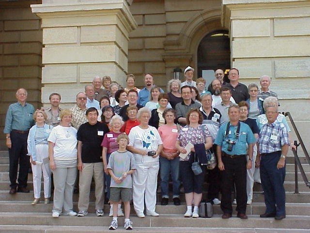 2000 OFHS meeting (Photo taken at the State Capital Building in Springfield, Illinois